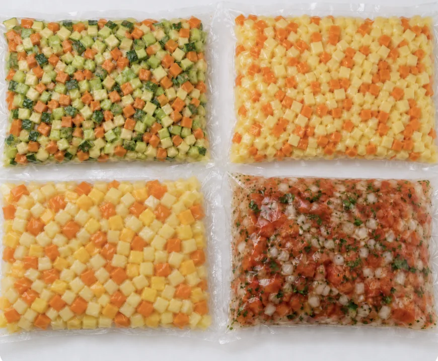Linha de produtos Confruty Alimentos